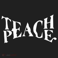 Teach Peace 11oz C Handle Ceramic Mug thumb 5