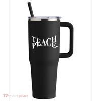 Teach Peace 40oz Vacuum Insulated Stainless Steel Travel Tumbler thumb 0