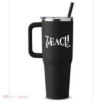 Teach Peace 40oz Vacuum Insulated Stainless Steel Travel Tumbler thumb 2