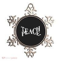 Teach Peace Ornament thumb 0