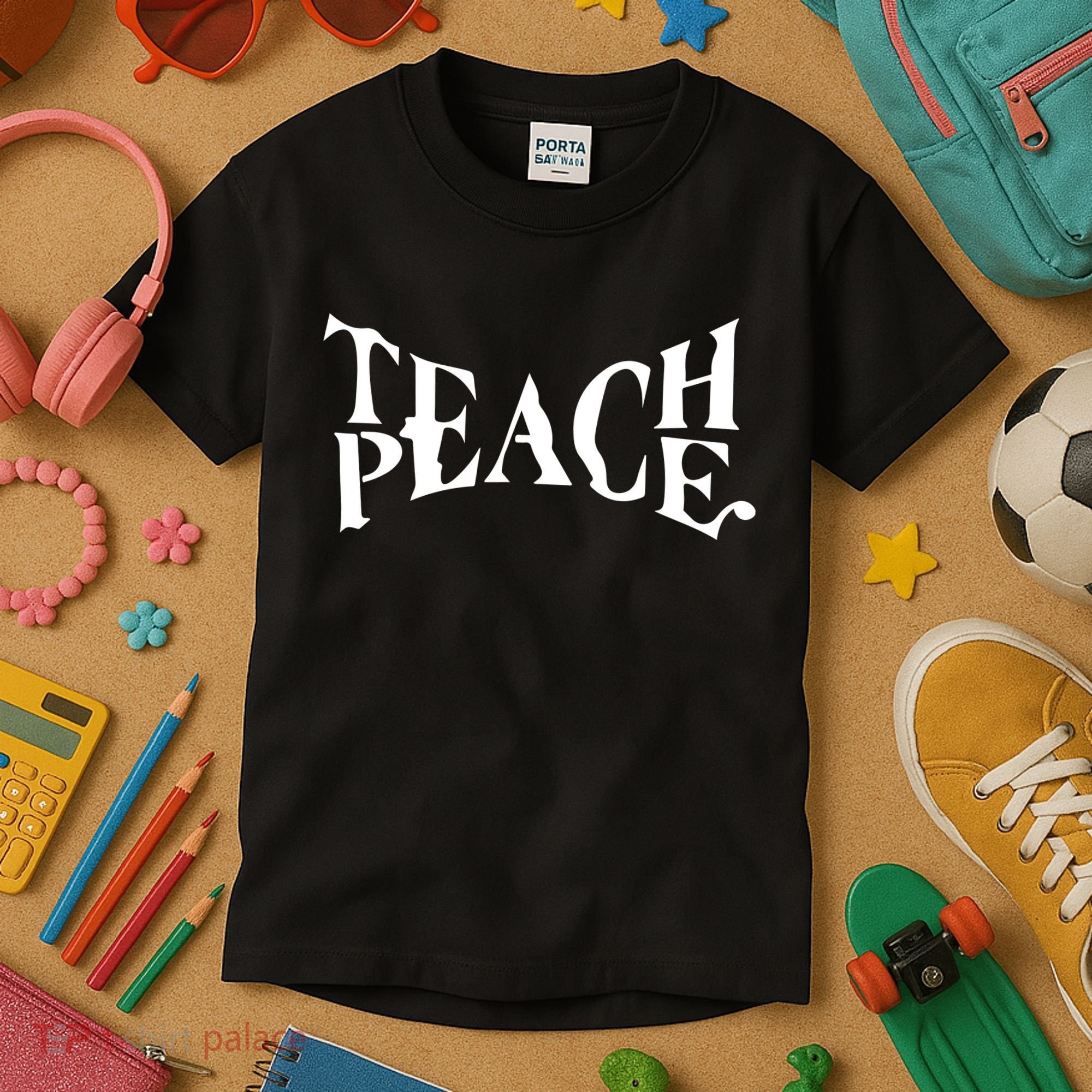 Teach Peace Kids T-Shirt