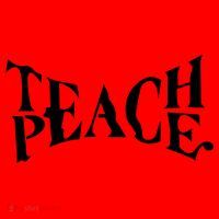 Teach Peace Santa Hat thumb 1