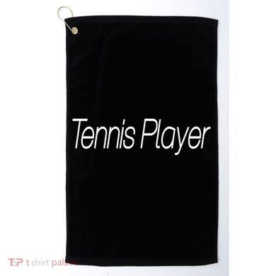 Tennis Player Golf Towel