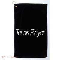 Tennis Player Golf Towel thumb 0