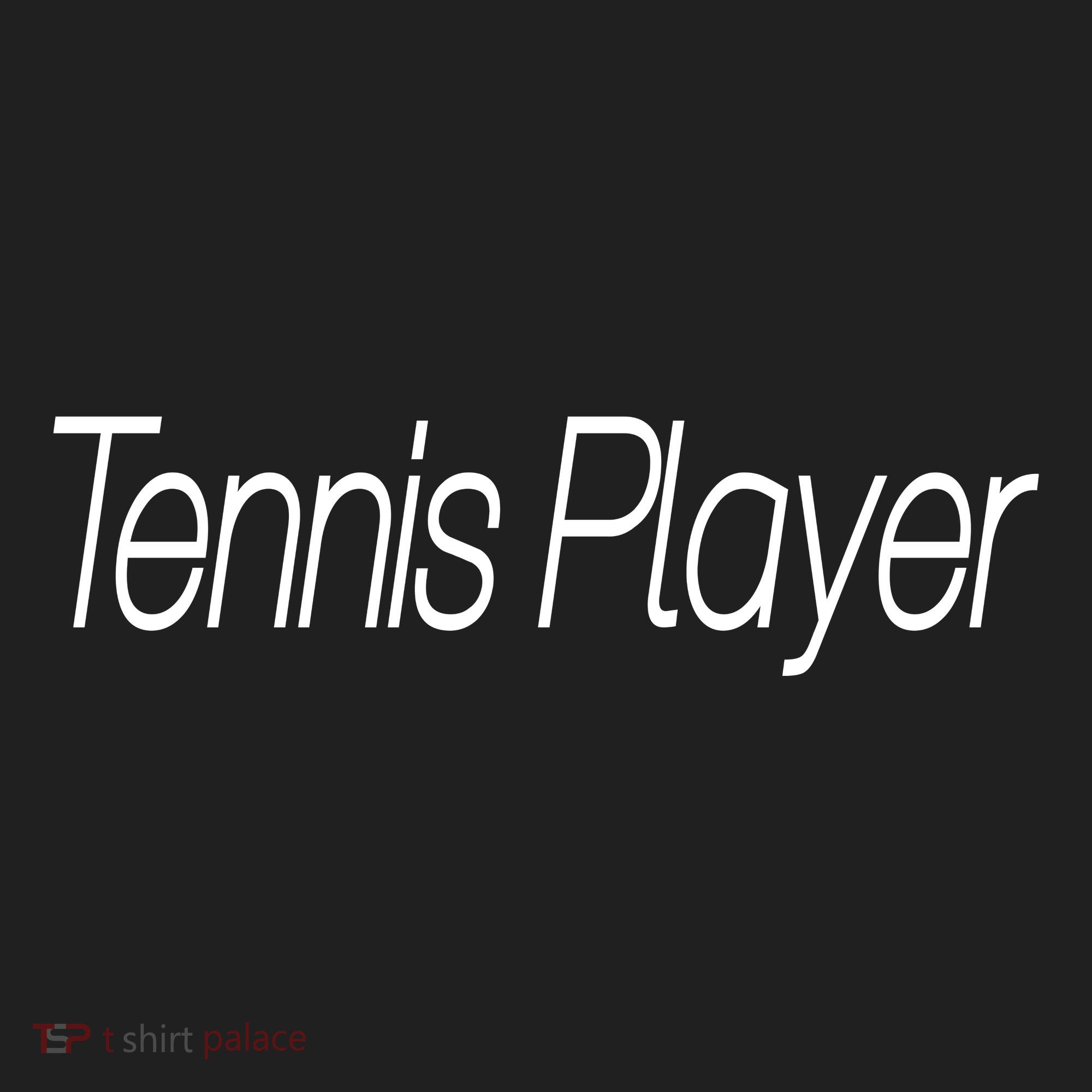 Tennis Player Golf Towel