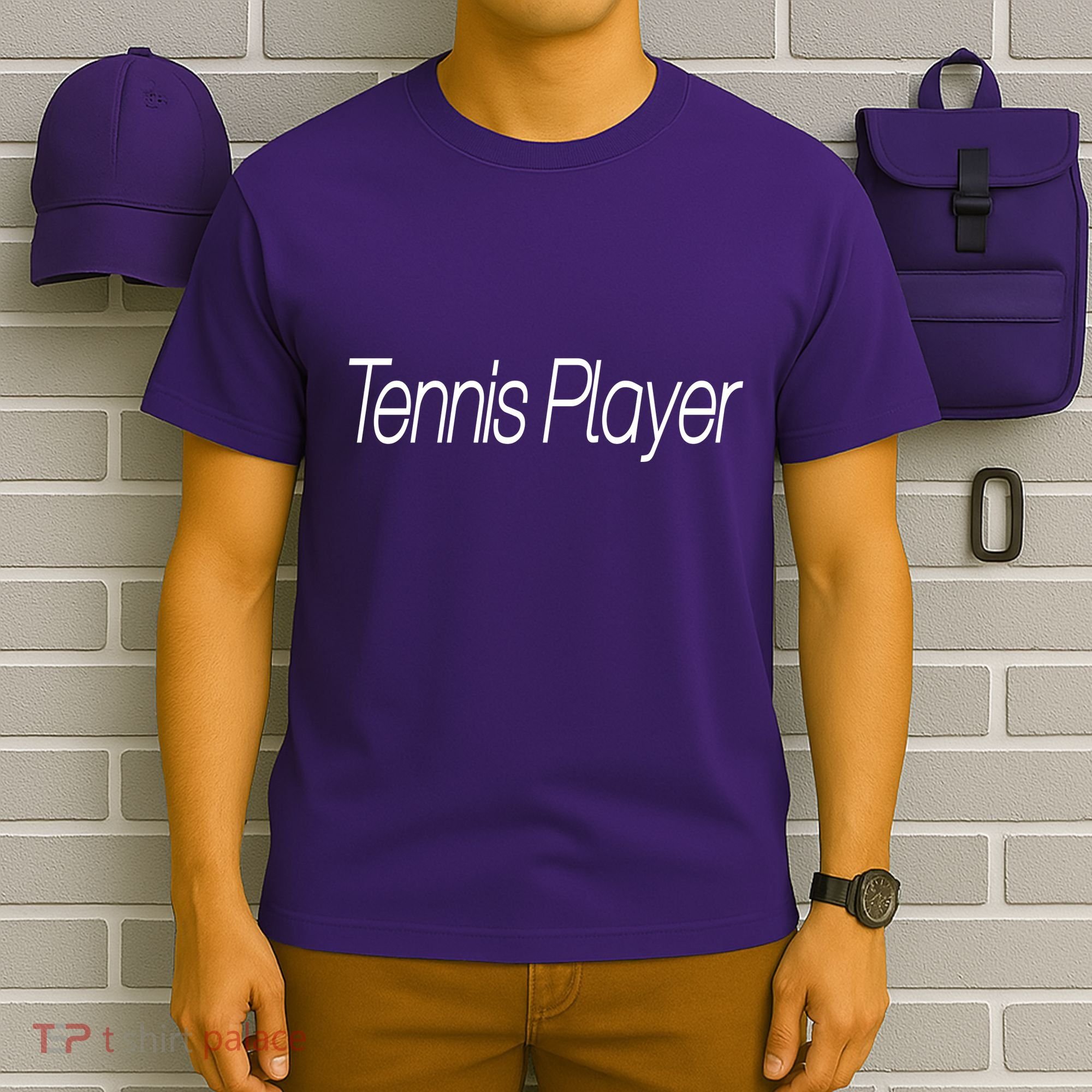Tennis Player T-Shirt