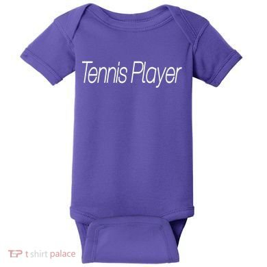 Tennis Player Baby Bodysuit