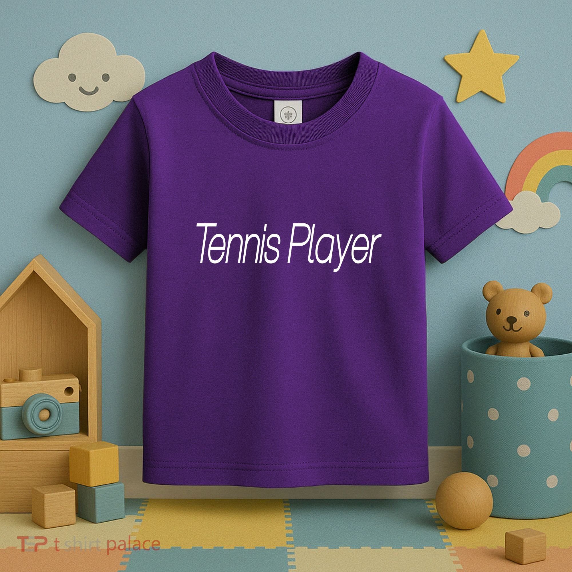 Tennis Player Toddler T-Shirt