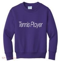 Tennis Player Kids Sweatshirt thumb 0