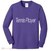 Tennis Player Kids Long Sleeve Shirt thumb 0