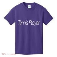 Tennis Player Kids T-Shirt thumb 0