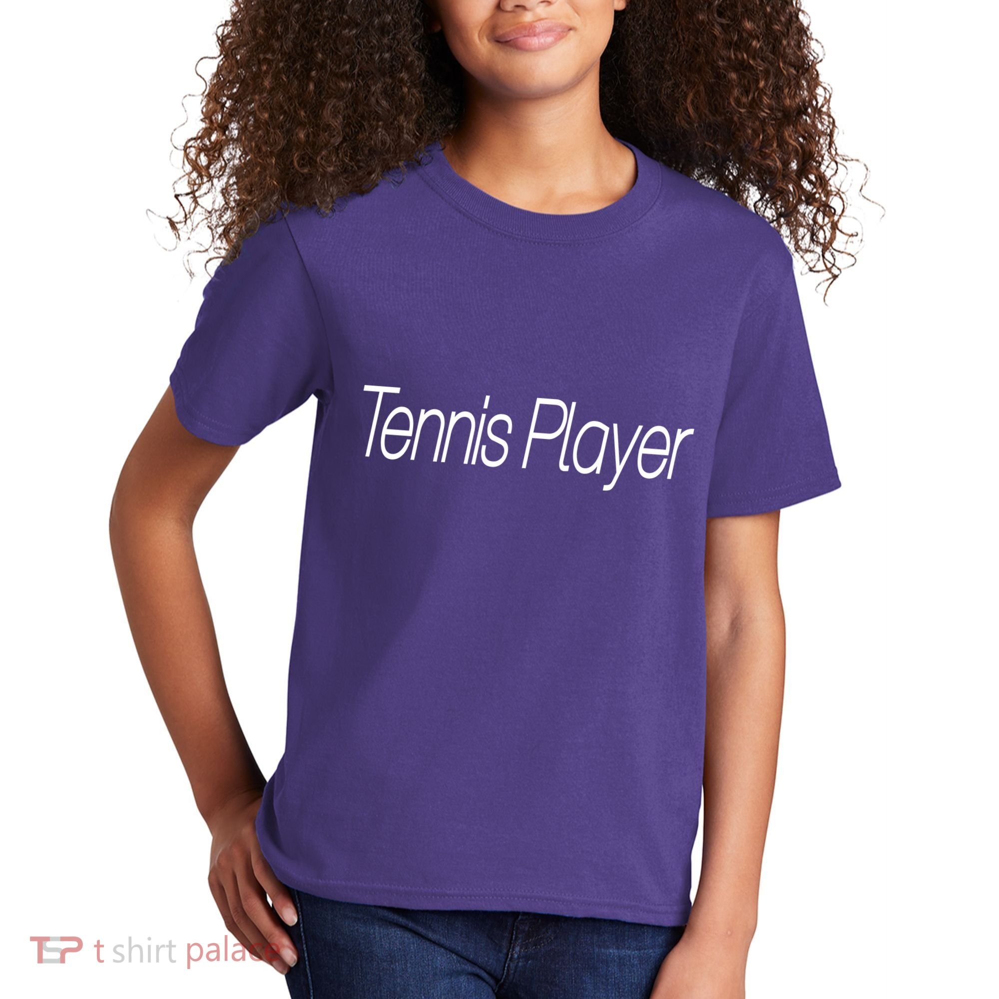 Tennis Player Kids T-Shirt