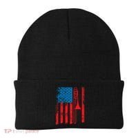 Trombone Player Usa Flag Gift Accessories For Beanie thumb 0