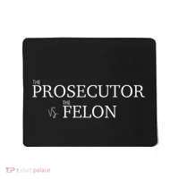 The Prosecutor Vs. The Felon Mousepad thumb 0
