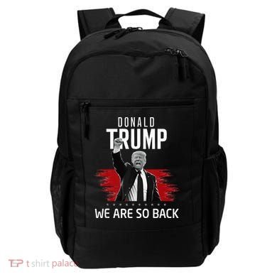 Trump President Victory We Are So Back Backpack