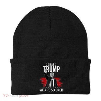 Trump President Victory We Are So Back Beanie