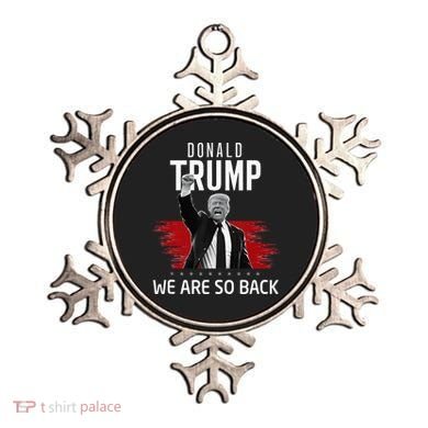 Trump President Victory We Are So Back Ornament