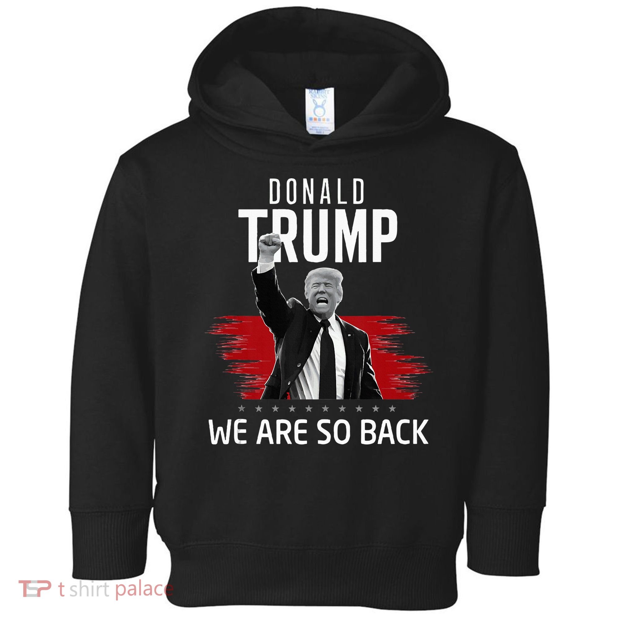 Trump President Victory We Are So Back Toddler Hoodie