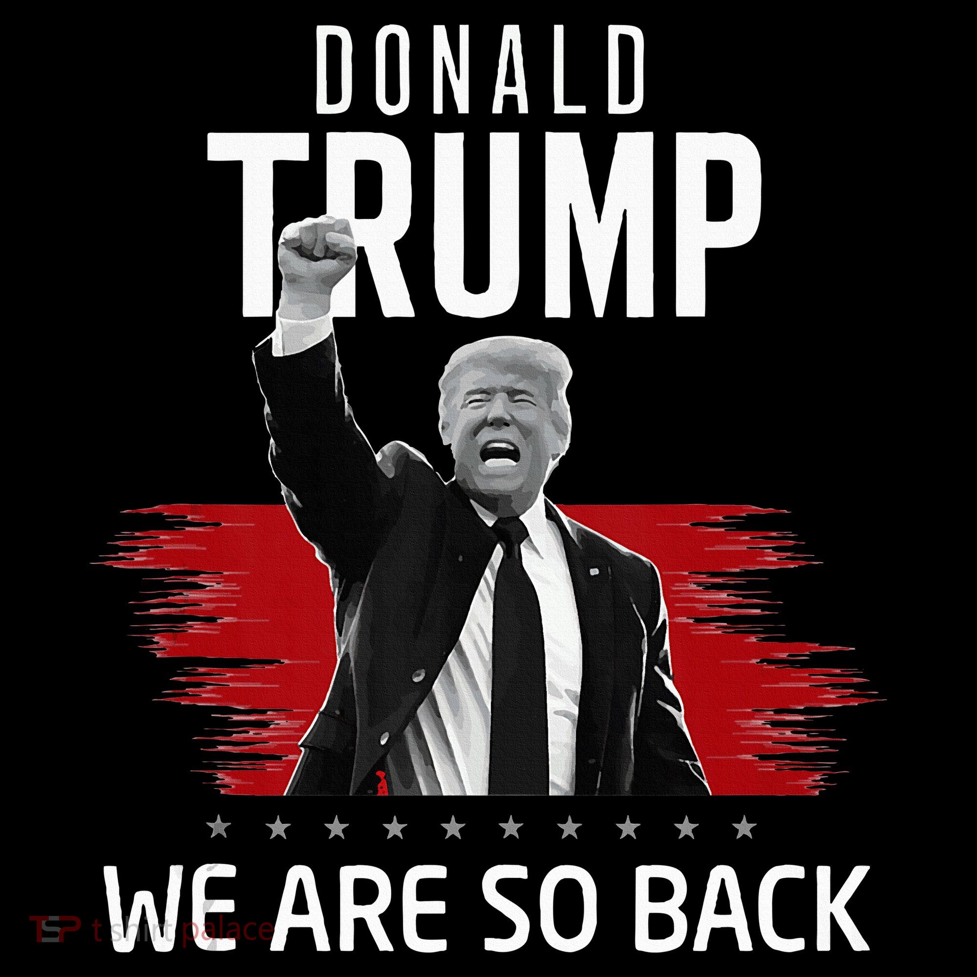 Trump President Victory We Are So Back Toddler Hoodie