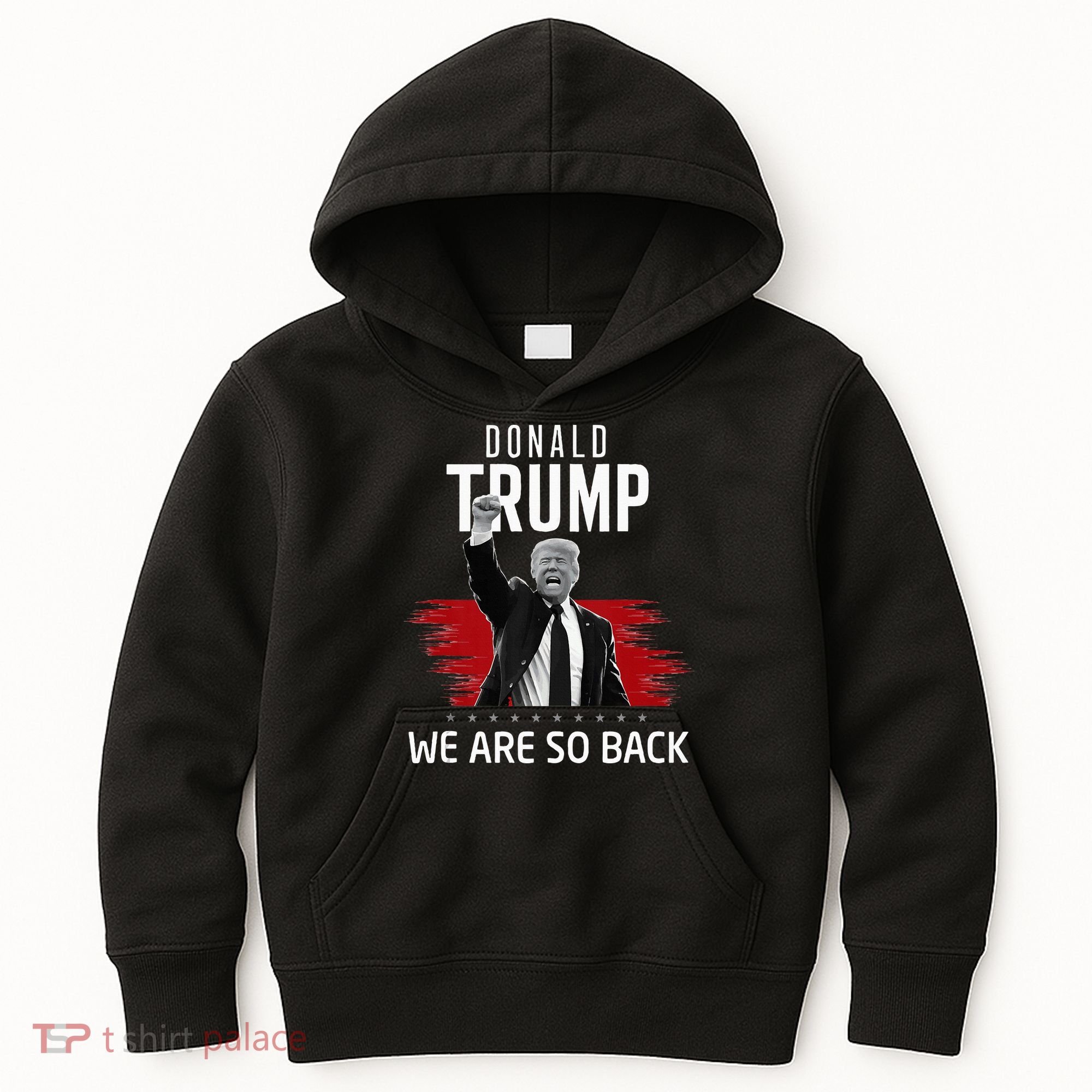 Trump President Victory We Are So Back Kids Hoodie