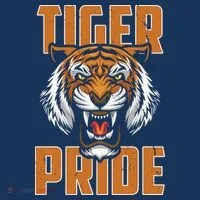 Tiger Pride Vintage Kids Long Sleeve Shirt thumb 2