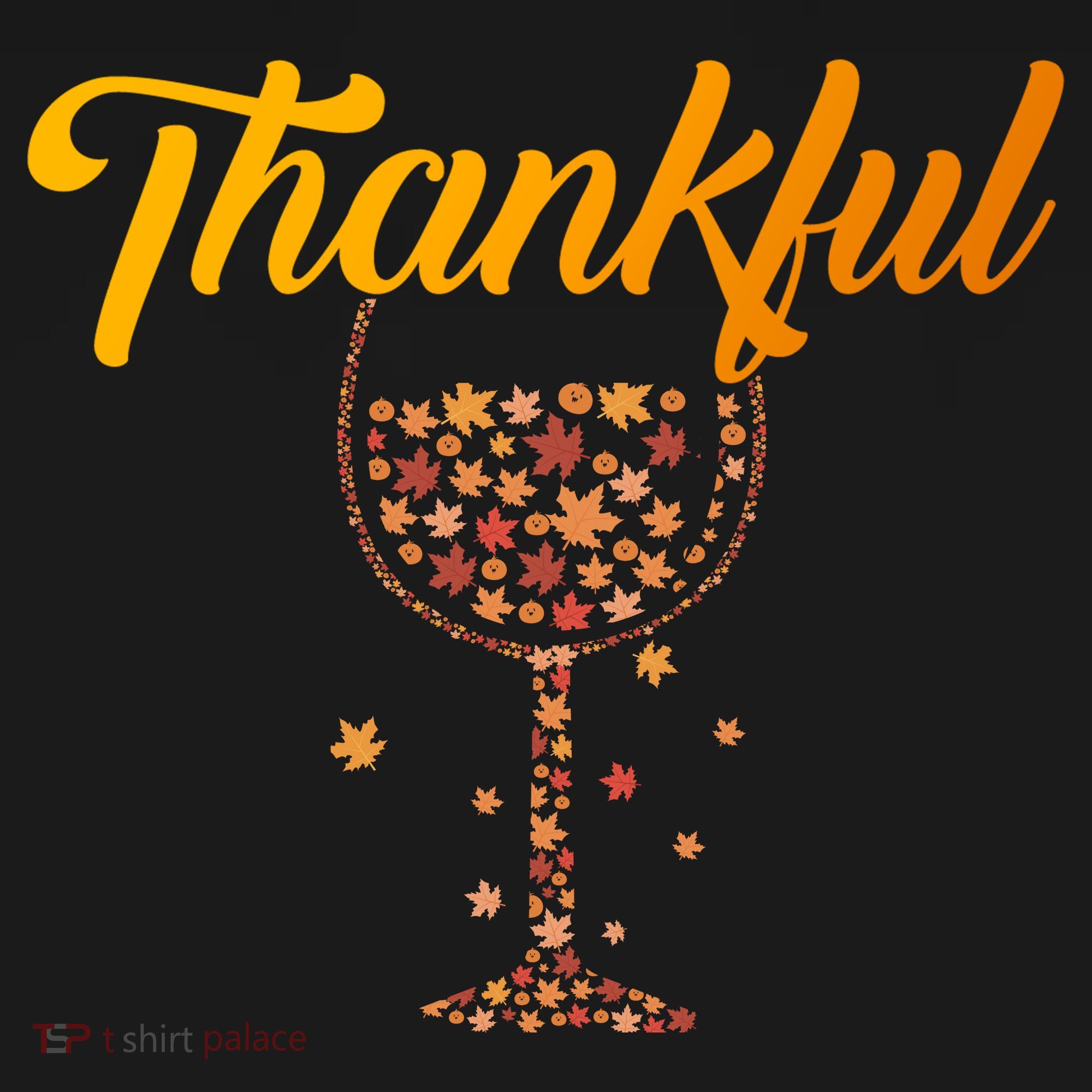Thankful Pumpkin Wine, Thankful Grateful Blessed Autumn Fall 2022 Women's Tank Top