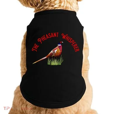 The Pheasant Whisperer Cool Gift Doggie Tank