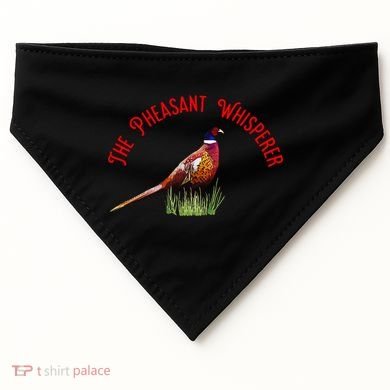 The Pheasant Whisperer Cool Gift USA-Made Doggie Bandana