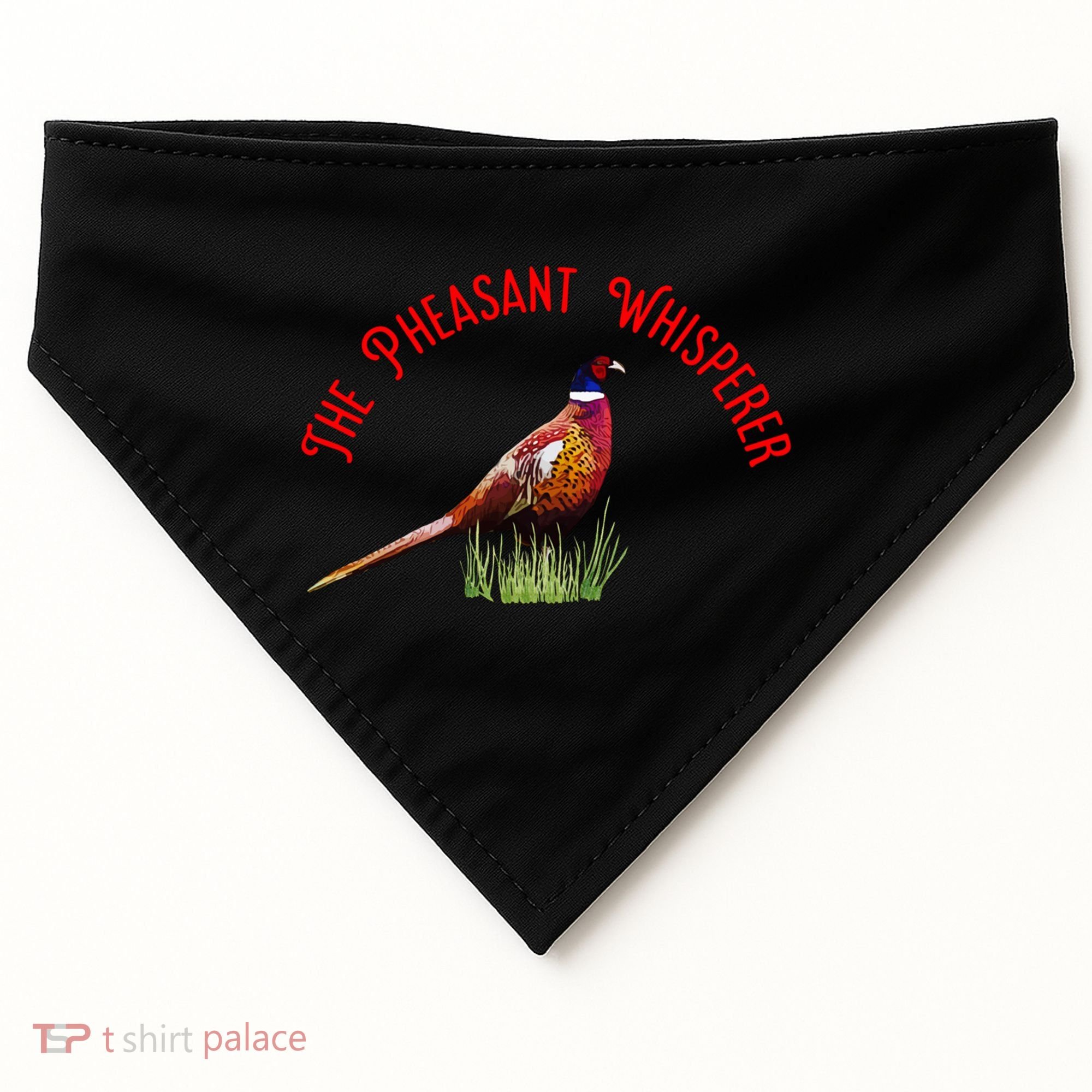 The Pheasant Whisperer Cool Gift USA-Made Doggie Bandana