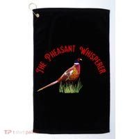 The Pheasant Whisperer Cool Gift Golf Towel thumb 0