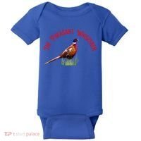 The Pheasant Whisperer Cool Gift Baby Bodysuit thumb 0