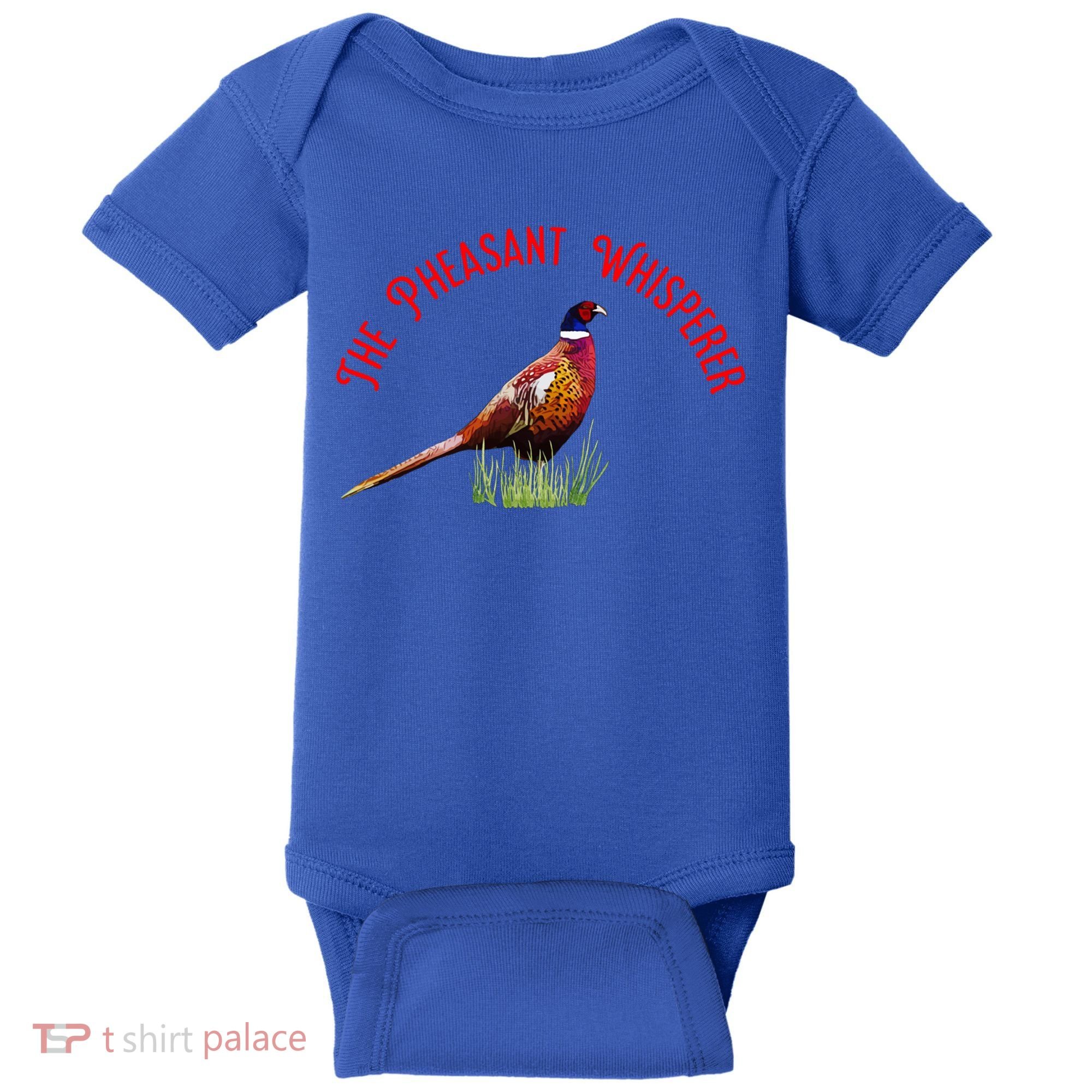 The Pheasant Whisperer Cool Gift Baby Bodysuit