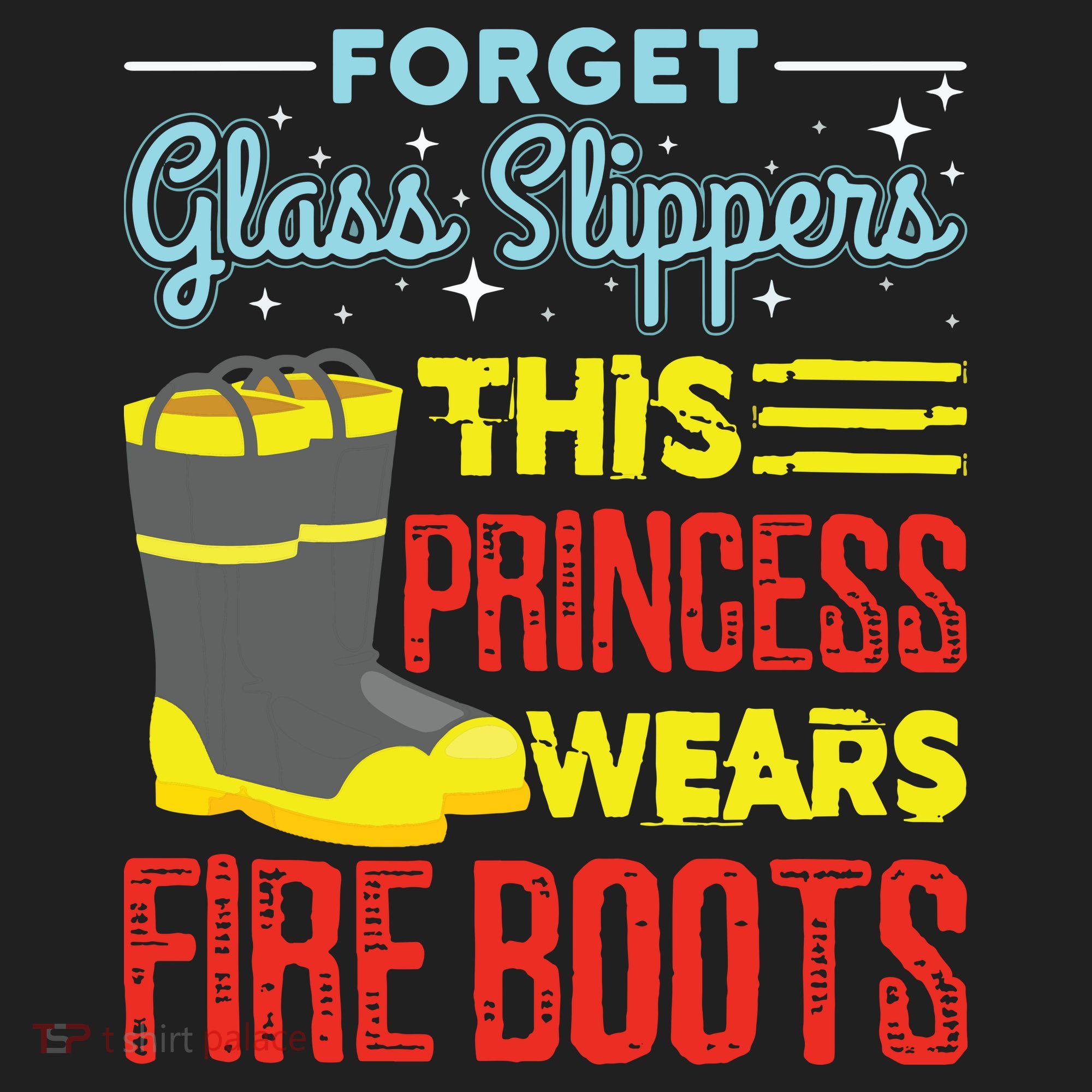 This Princess Wears Fire Boots Women Firefighter Women's Sweatshirt