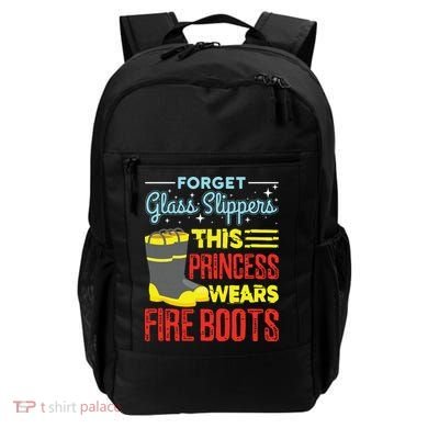 This Princess Wears Fire Boots Women Firefighter Backpack