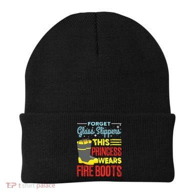 This Princess Wears Fire Boots Women Firefighter Beanie