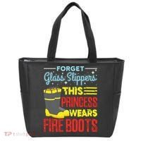 This Princess Wears Fire Boots Women Firefighter Tote Bag thumb 0