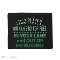 Two Places You Can Stay For Free In Your Lane And Business Mousepad thumb 0
