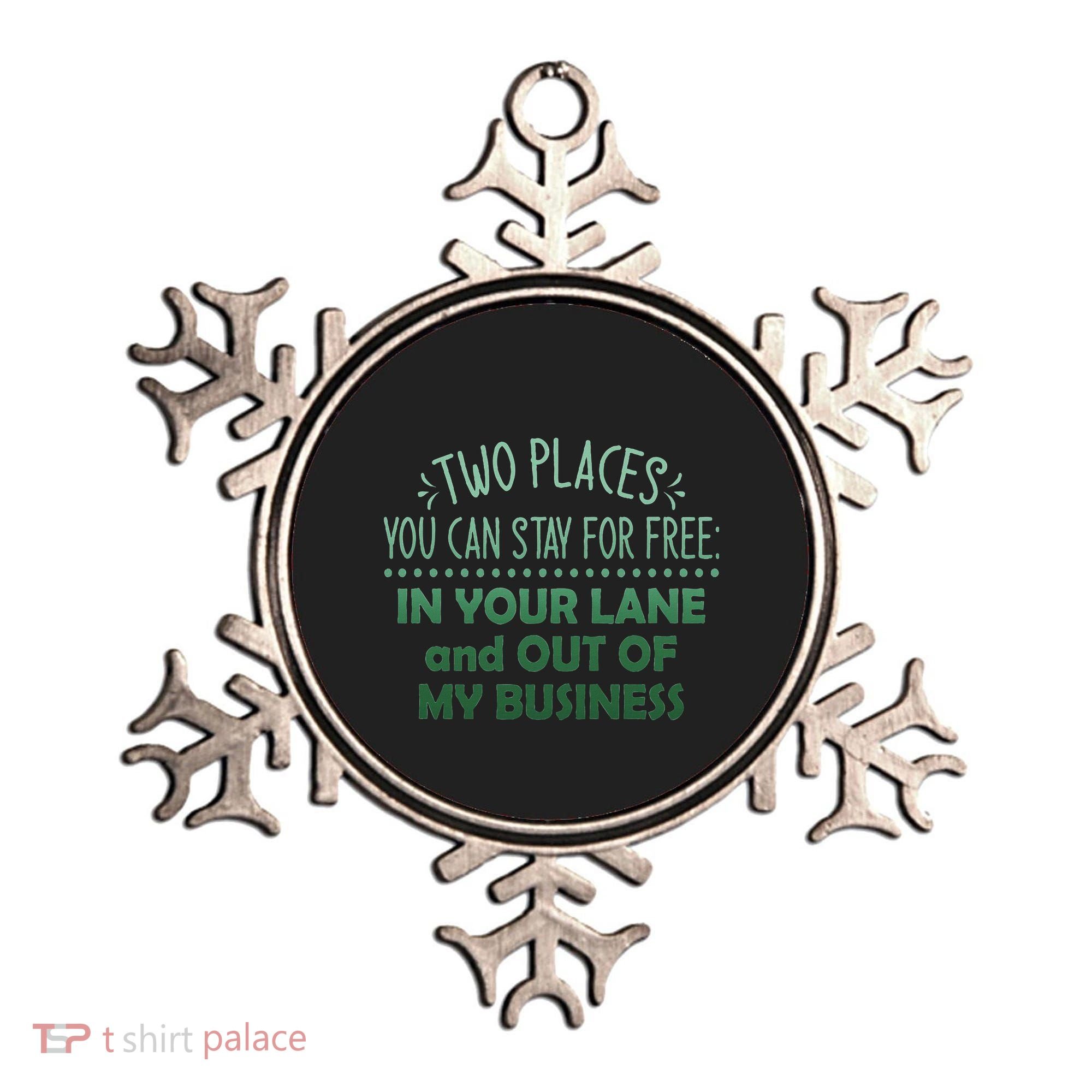 Two Places You Can Stay For Free In Your Lane And Business Ornament