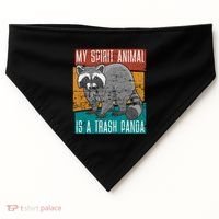 Trash Panda Zoo Keeper Gift Spirit Animal Racoon Cool Gift USA-Made Doggie Bandana thumb 0