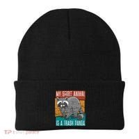 Trash Panda Zoo Keeper Gift Spirit Animal Racoon Cool Gift Beanie thumb 0