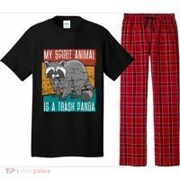 Trash Panda Zoo Keeper Gift Spirit Animal Racoon Cool Gift Pajama Set thumb 0
