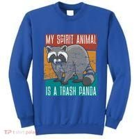 Trash Panda Zoo Keeper Gift Spirit Animal Racoon Cool Gift Sweatshirt thumb 0