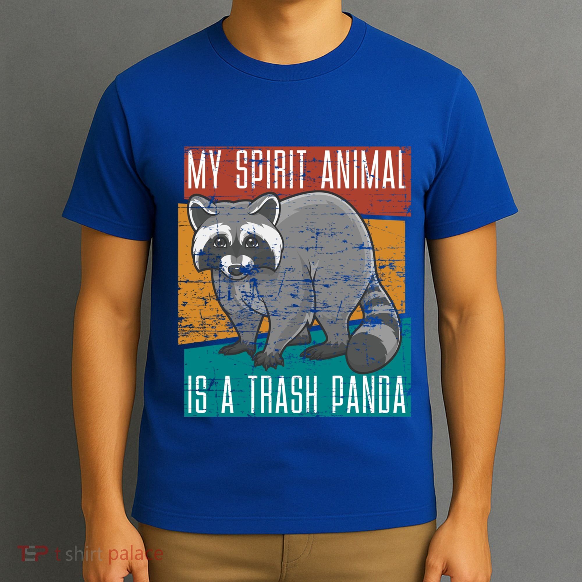Trash Panda Zoo Keeper Gift Spirit Animal Racoon Cool Gift T-Shirt