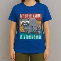 Trash Panda Zoo Keeper Gift Spirit Animal Racoon Cool Gift T-Shirt thumb 4