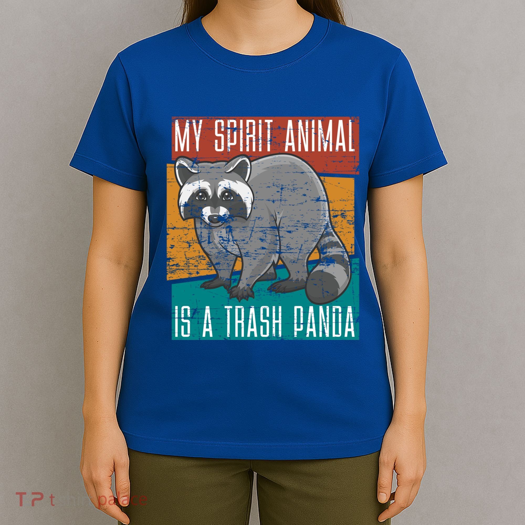 Trash Panda Zoo Keeper Gift Spirit Animal Racoon Cool Gift T-Shirt