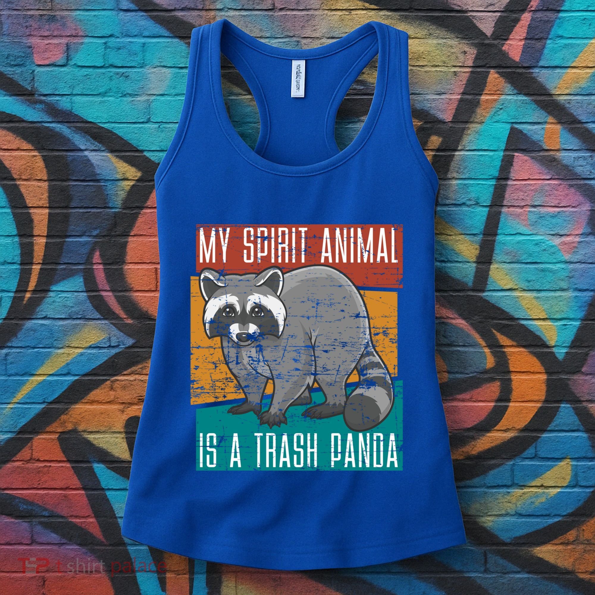 Trash Panda Zoo Keeper Gift Spirit Animal Racoon Cool Gift Women's Tank Top