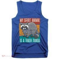 Trash Panda Zoo Keeper Gift Spirit Animal Racoon Cool Gift Tank Top thumb 0