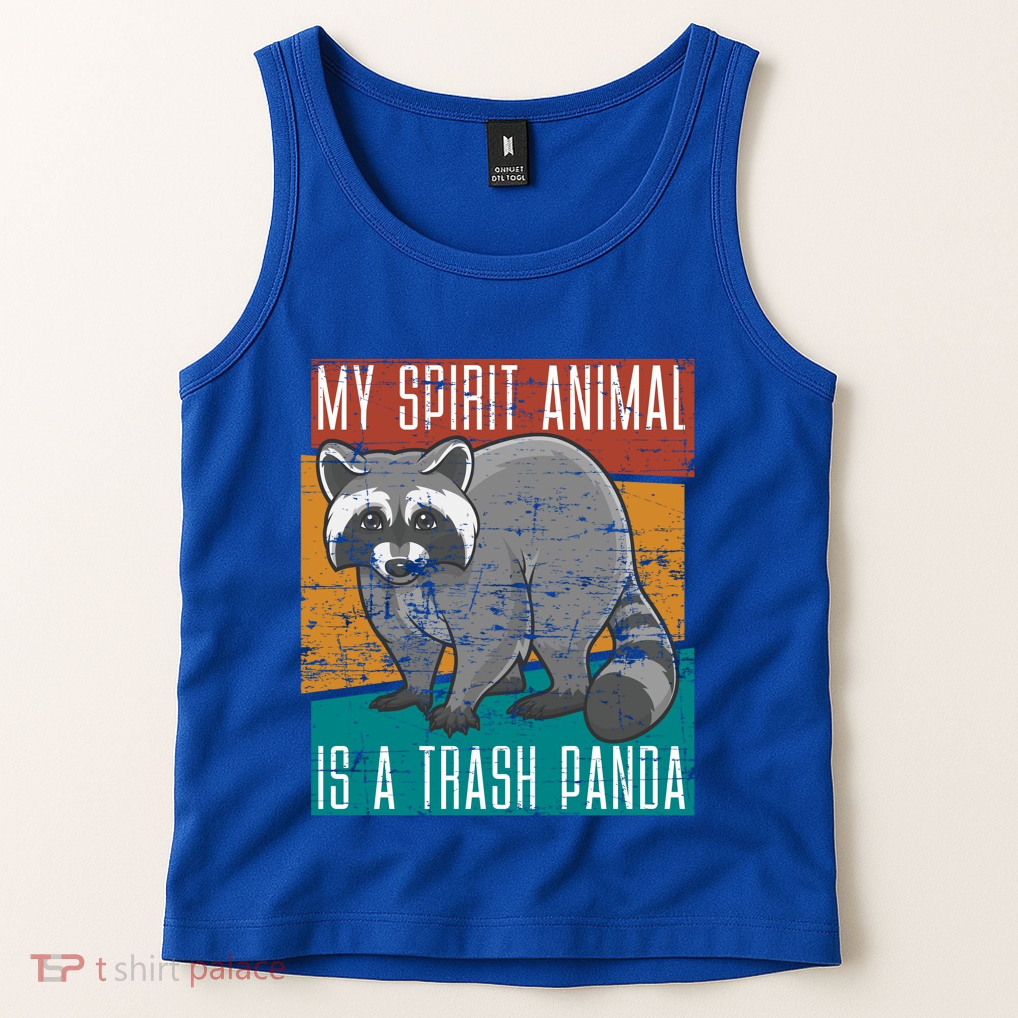 Trash Panda Zoo Keeper Gift Spirit Animal Racoon Cool Gift Tank Top