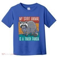 Trash Panda Zoo Keeper Gift Spirit Animal Racoon Cool Gift Toddler T-Shirt thumb 0