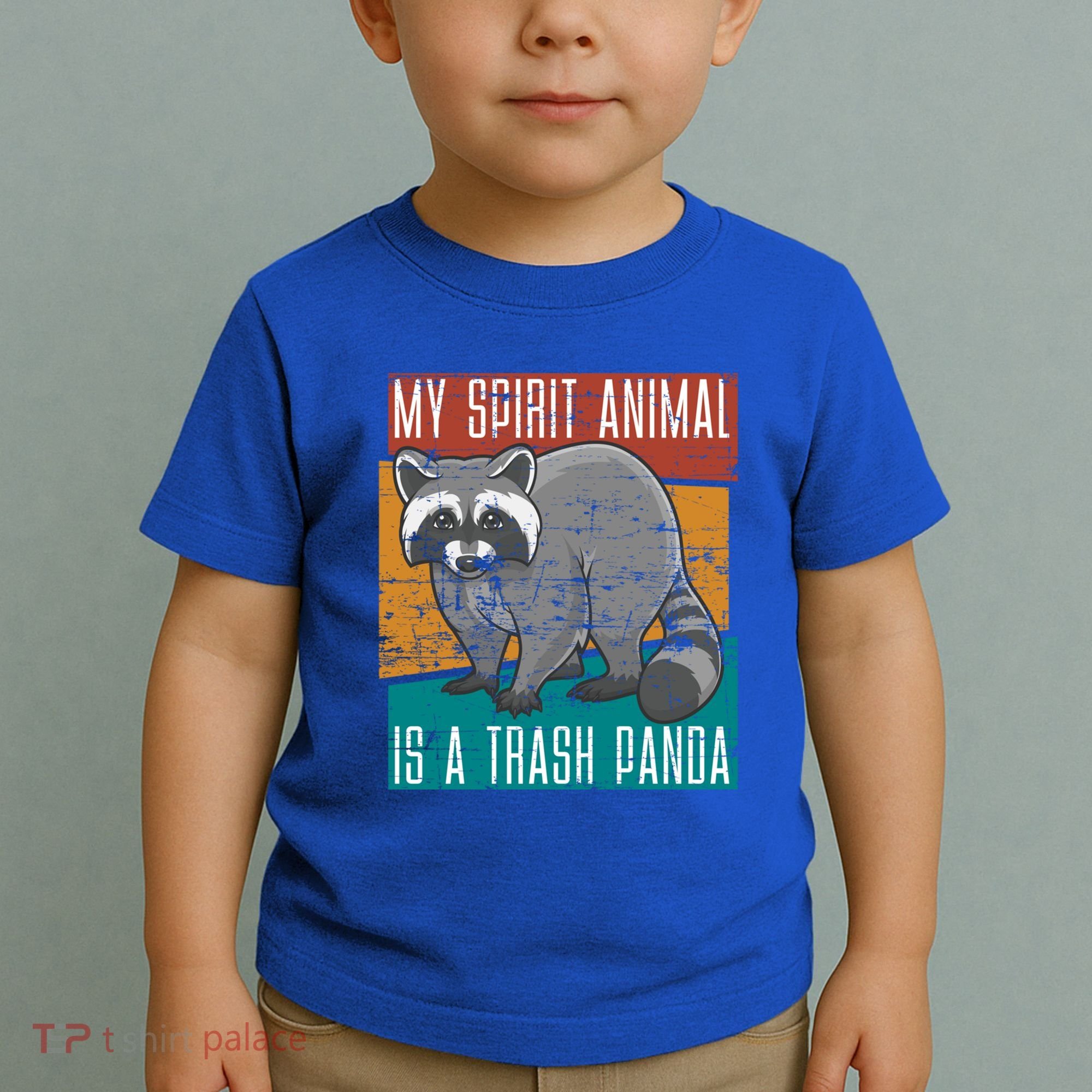 Trash Panda Zoo Keeper Gift Spirit Animal Racoon Cool Gift Toddler T-Shirt